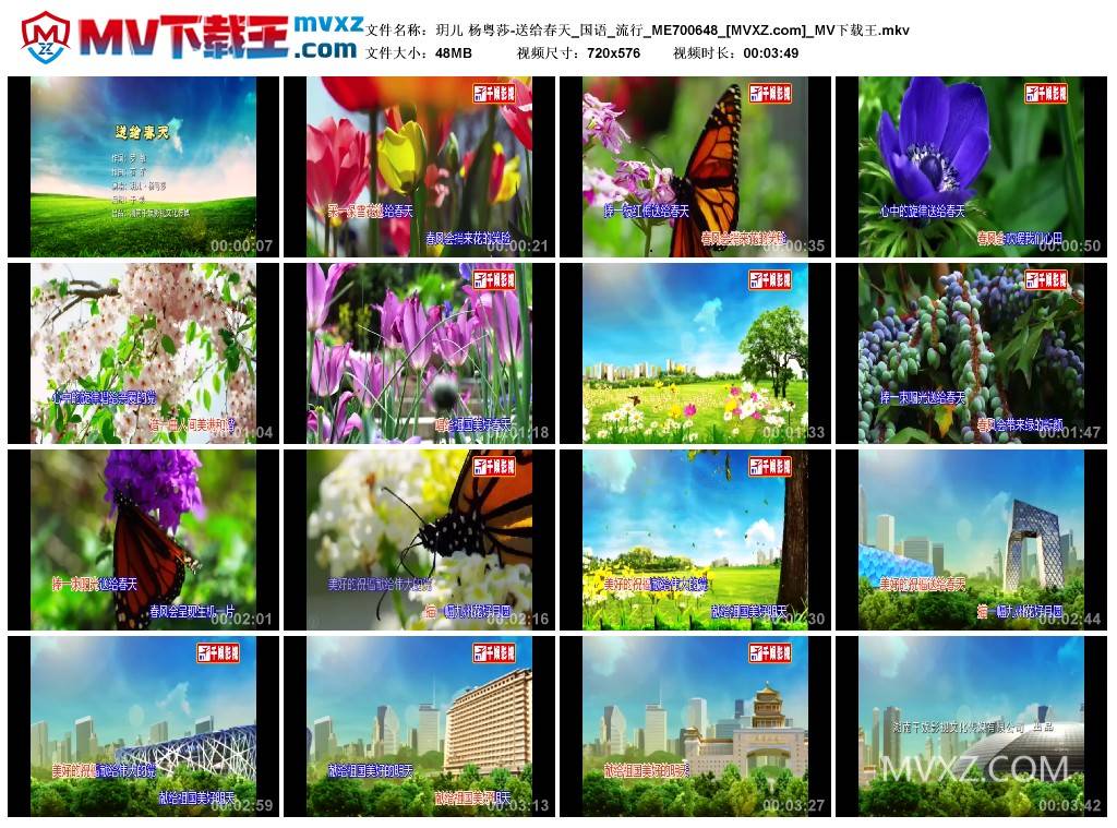玥儿 杨粤莎-送给春天_国语_流行_ME700648